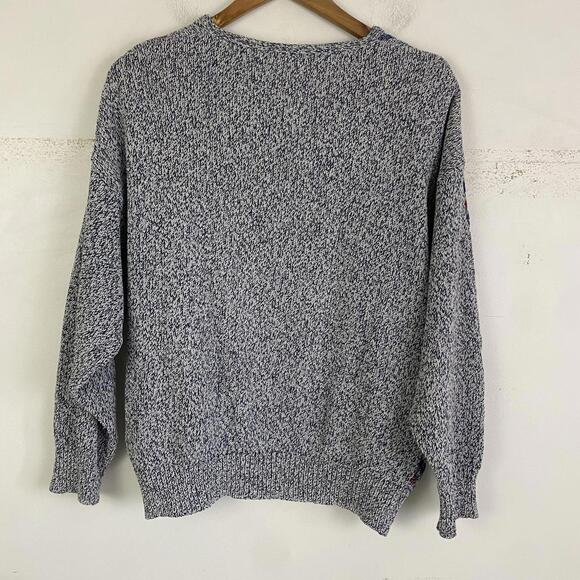 VINTAGE HUGO BOSS gray design sweater sz 50 - Picture 6 of 6